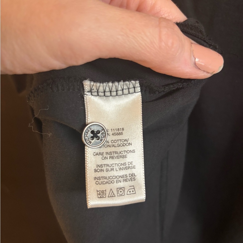 Michael Kor’s Men’s Black Polo Shirt large - Picture 4 of 4